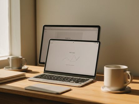 책상 위에 놓인 장학금 신청서와 볼펜, 학생증